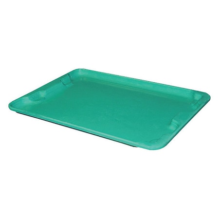Toteline 780 Lid, Green, Fiberglass Reinforced Composite, 20 in W/Dia 7807185170