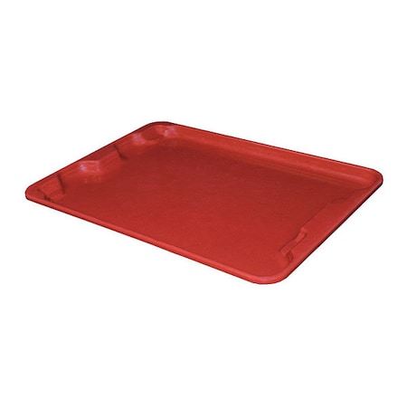 Toteline 780 Lid, Red, Fiberglass Reinforced Composite, 20 in W/Dia 7807185280