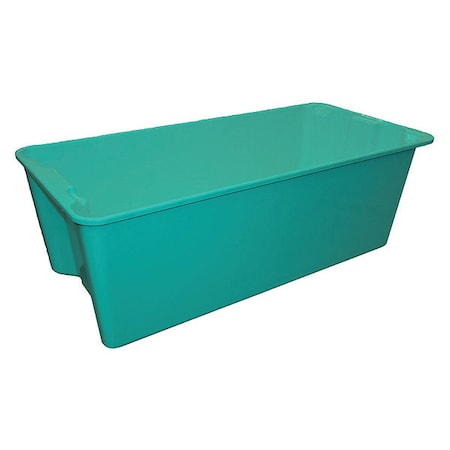 Toteline Stack & Nest Storage Container, 37.4 gal, 42-1/2 in L x 20 in W x 14-1/4 in H, Green 780008W5170