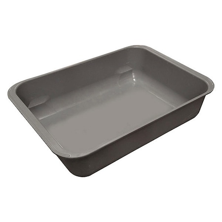 Toteline Nesting Pan, 13-1/8" Inside Width, Gray 3300085136