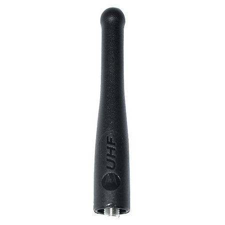 MOTOROLA Antenna, 3-1/2 L, Rubber/Plastic PMAE4021B