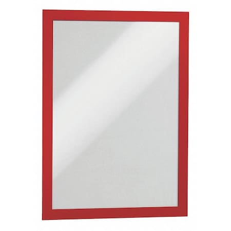 Zoro Select Sign Holder, 8-1/2" x 11", PVC, PK2 476803