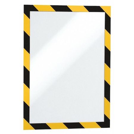 Zoro Select Sign Holder, 8-1/2" x 11", PVC, PK2 4770130