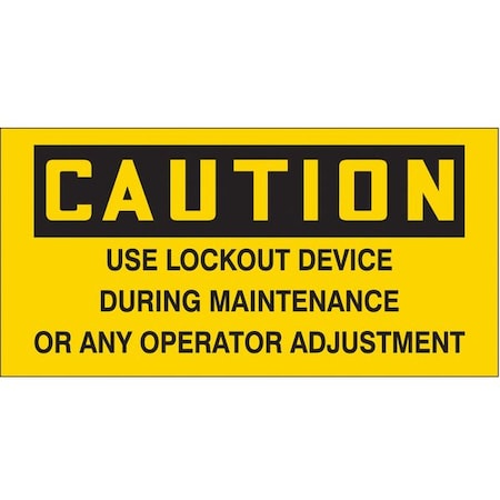 Condor Safety Label, 4-1/2" W, 4-1/2" H, PK2, 487C96 487C96