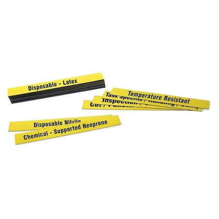 Condor Magnetic Strip, 8" W, 1" H, PK20 487C77