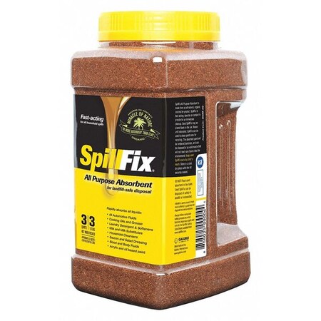 Brady Dry Loose Absorbent, Coconut Husk, PK6 SF-JAR-CS