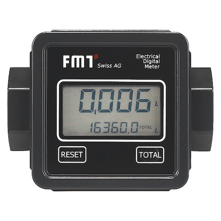 Blue Def Inline Digital Flow Meter, 7" L, 6" W, 4" H DEFMTR