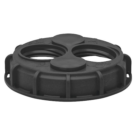 Blue Def Dual Port Tote Cap, 7" L x 6" W x 2" H DEF5792