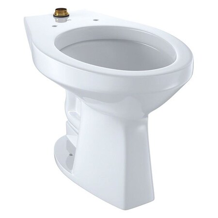 Toto Toilet Bowl, 1.0/1.28/1.6 gpf, Flushometer, Wall Mount, Elongated, Cotton CT705ULN#01