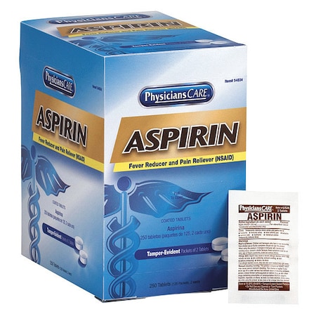 Zoro Select Pain Relief, Tablet, 125 x 2,325mg, PK250 54034