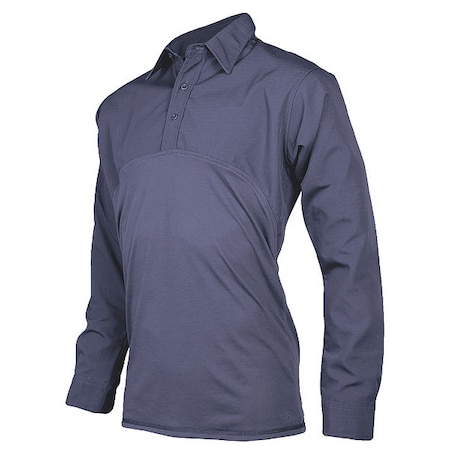 TRU-SPEC Defender Shirt, L Size, Navy, Long Sleeve 2519