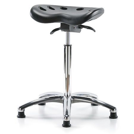 Zoro Select ESD Pneumatic Stool, 300 lb. wt. Cap. ESD-PTHBST-CR-NF-EG