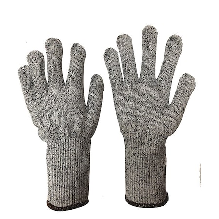 Condor Cut Resistant Gloves, Cut Level A4 , Uncoated , Uncoated , None , L 1 PR 49AD99