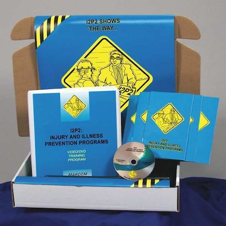 Marcom Safety Training Kit, Injury/Illness, DVD K0002529EM
