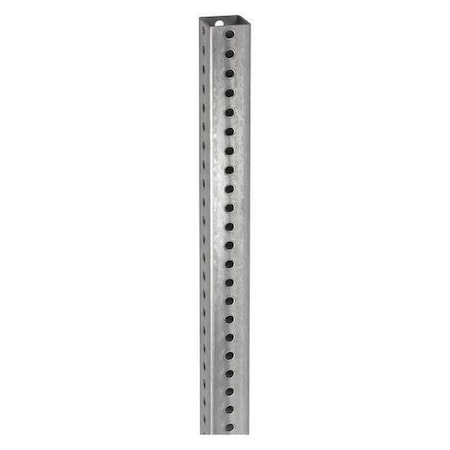 Tapco Anchor for Square Post, Square, , Galvanized steel Silver, Galvanized, 36 in L, 2-1/4" D 1603-00008