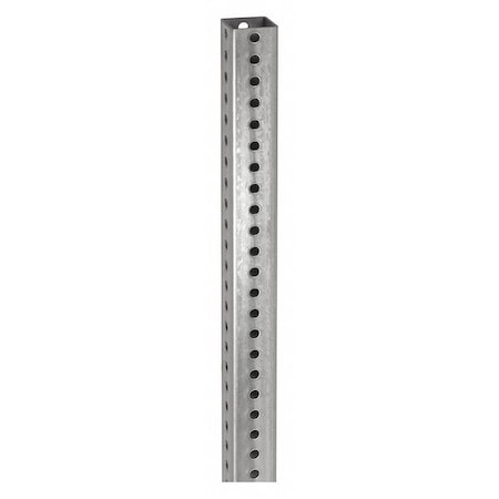 Tapco Anchor for Square Post, Square, , Galvanized steel Silver, Galvanized, 48 in L, 2-1/4" D 054-00038