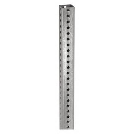 Tapco Sign Post, Silver, Steel, 10 ft L 1603-00005