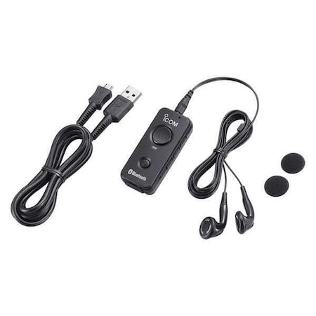 Icom Earpiece, Bluetooth, 6 in. L VS3