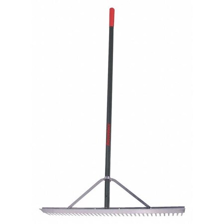 Razor-Back Landscape Rake, 36 in. W, Aluminum Handle 63000GR