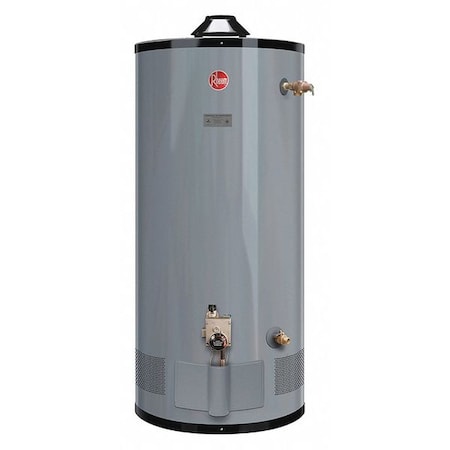 RHEEM-RUUD Natural Gas Commercial Gas Water Heater, 48 gal., 120 VAC, 60,000 BtuH G50-60N