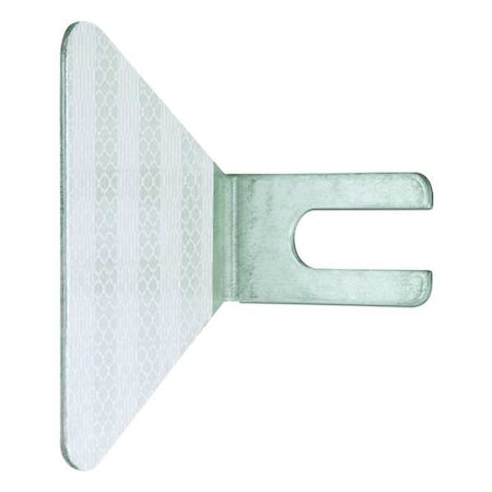 Tapco Bolt-On Guardrail Reflector, Steel, PK50 3113-00008
