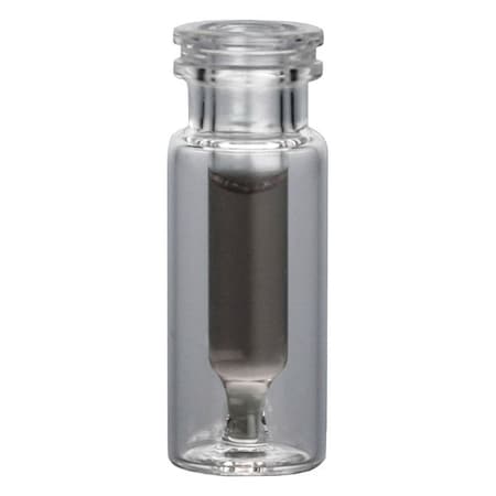 Finneran Snap Ring Vial, Glass, Clear, 300uL, PK100 30211S-1232