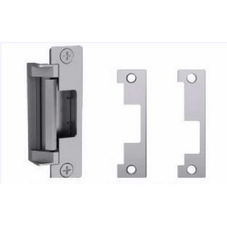 Hes Electric Door Strike, Stainless Steel, Satin Stainless Steel 4500C-12/24-630