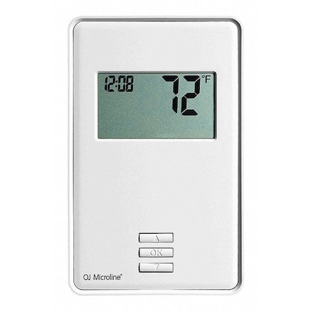 Oj Electronics Floor Heating Thermostat, 10 ft., 120/240V UTN4-4999