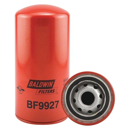 Baldwin Filters Fuel Filter, Spin-On, 8-7/32 in. L BF9927