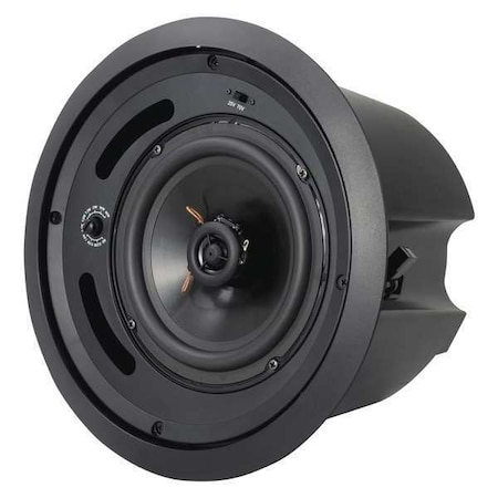 Speco Technologies In-Ceiling Speaker, 4.5 lb., Black, 87dB SP5MATB