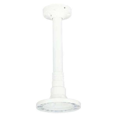 SPECO TECHNOLOGIES Camera Pendant Mount, Ceiling, White INTPMW