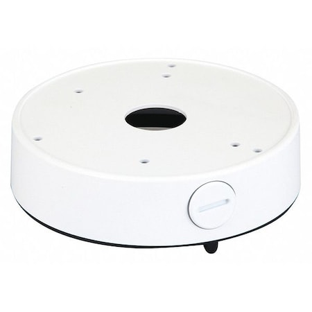 Speco Technologies Camera Large Round Junction Box, White JB03TW