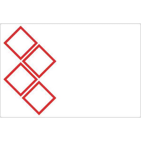 Vnm Signmaker GHS Label Roll, White, Labels/Roll: Continuous GHSV32-4