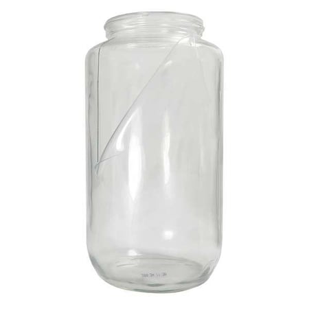 Qorpak Jar, Translucent, 32 oz, Glass, 186mm H, PK12 262201