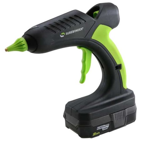 Surebonder Glue Gun, L, 8 in 18V, 60 W, 1 lb/hr Output Pro2-60KIT