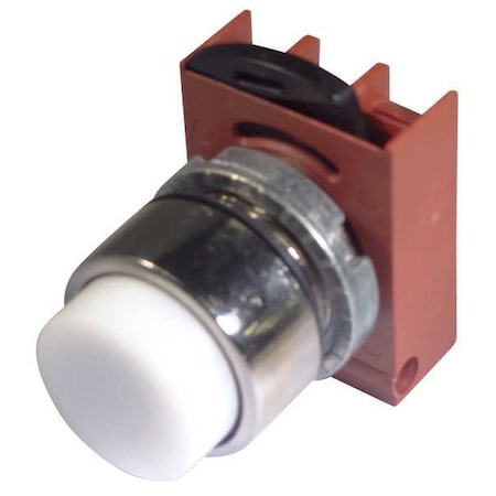 Abb Illuminated Push Button Operator, 22 mm, White P9M-PLBSD