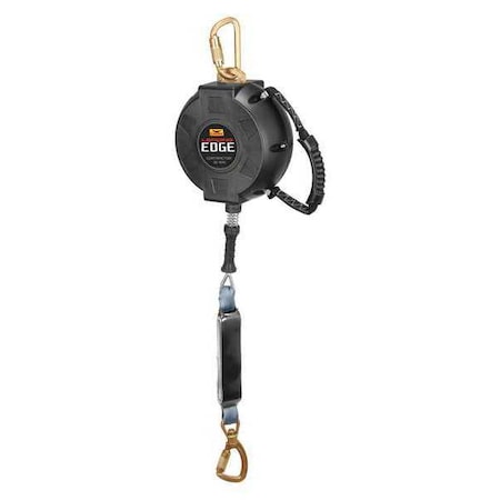 Condor TurboLite MAX Self-Retracting Lifeline, 30 ft. Length, Snap Hook, Steel, 1 Leg(s) GR727630LE