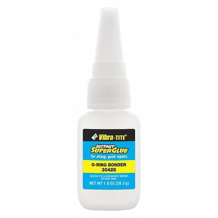 Vibra-Tite Instant Adhesive, 304 Series, Clear, 0.7 oz, Bottle 30428