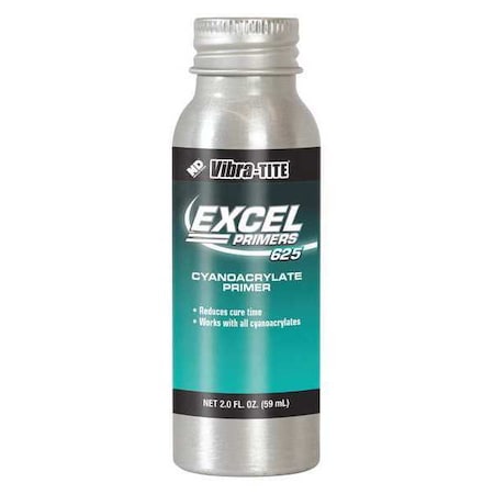 Vibra-Tite Primer, Excel 625 Series, Light Amber, 8 fl oz, Bottle 62502