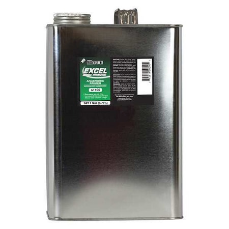 Vibra-Tite Primer, Excel 611 Series, Light Green, 1 gal, Bottle 61100