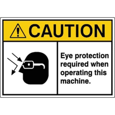 Zoro Select Label, Personal Protection, 3-1/2 in H, PK5, HWL-535-753-5PK HWL-535-753-5PK