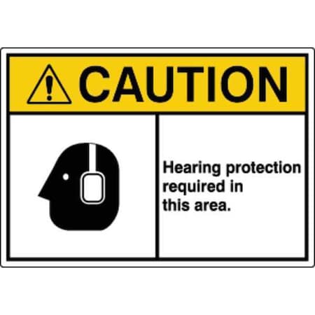 Zoro Select Label, Personal Protection, 3-1/2 in H, PK5, HWL-535-751-5PK HWL-535-751-5PK