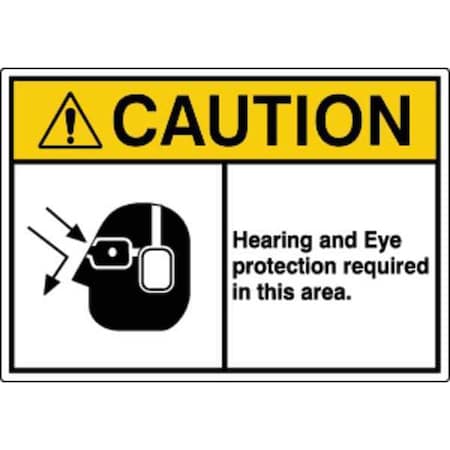 Zoro Select Label, Personal Protection, 3-1/2 in H, PK5, HWL-535-752-5PK HWL-535-752-5PK