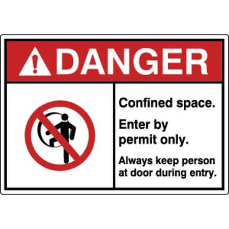 Zoro Select Label, Information, 3-1/2 in. H, PK5, HWL-535-762-5PK HWL-535-762-5PK