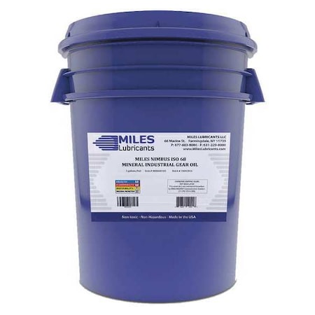 Miles Lubricants 5 gal Gear Oil Pail Amber M00600103