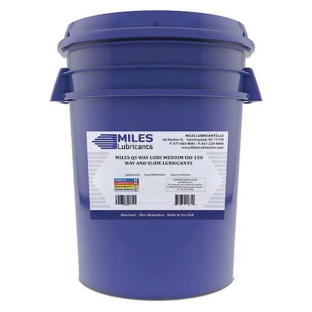Miles Lubricants Way Oil, Pail, 5 gal.Viscosity 150 M00701803