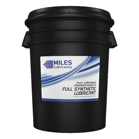 MILES LUBRICANTS Compressor Oil, Pail, 5 gal., 15.70 cSt MSF1790003