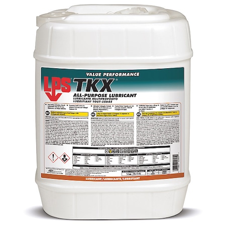 Lps Lubricant, 5 gal., Pail, Mineral Oil, Green 02005
