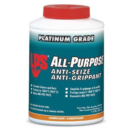 LPS Anti-Seize, Jar, 8 oz. Net Weight 04108