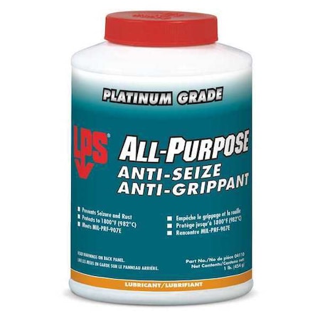 Lps Anti-Seize, Jar, 16 oz. Net Weight 04110